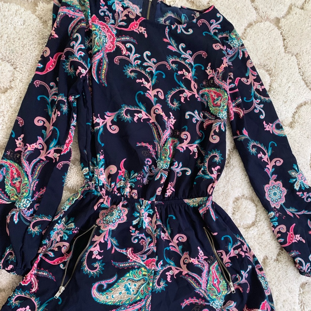 Long sleeve romper